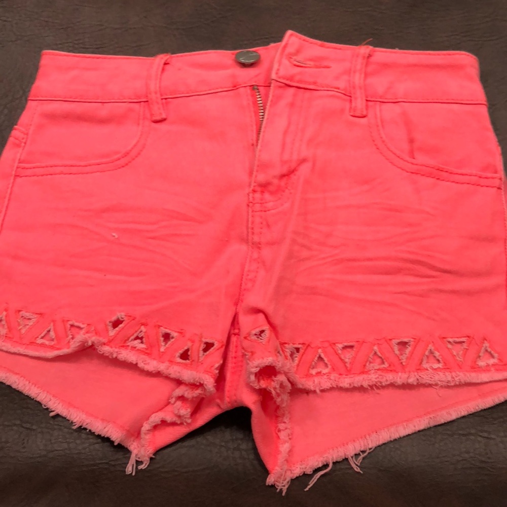 Neon Pink Shorts